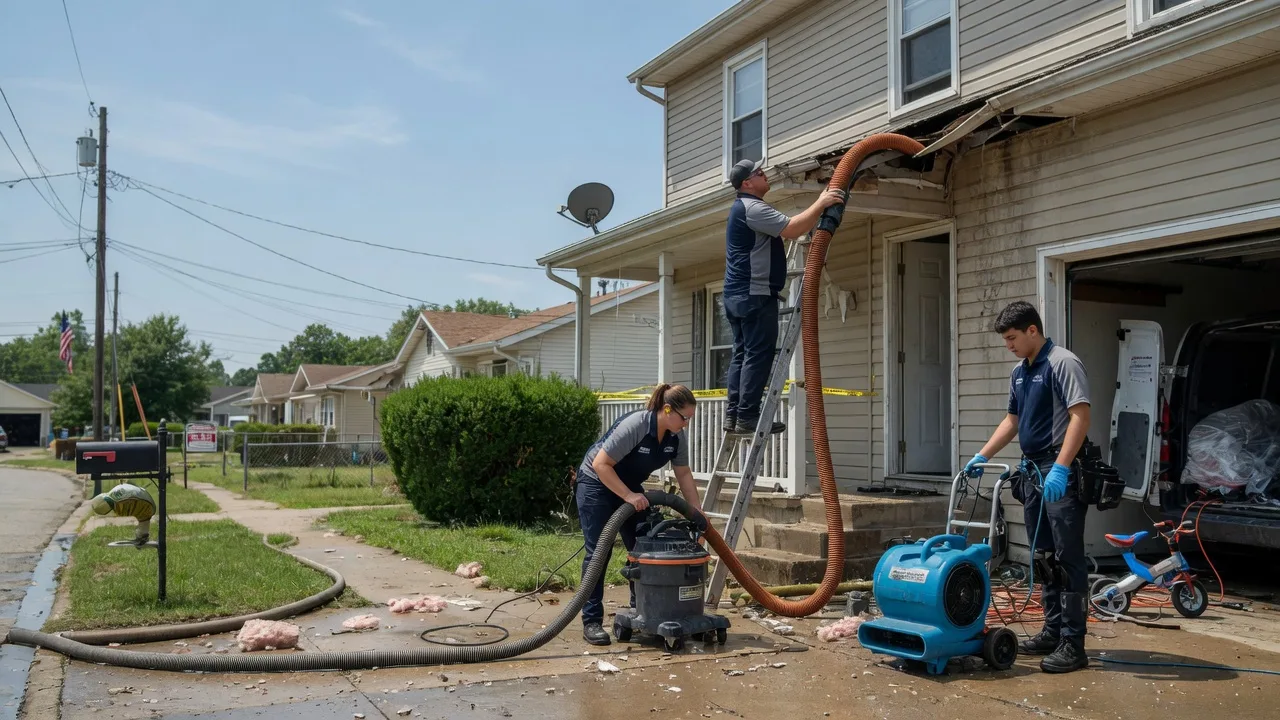 Water Damage Restoration in Centerpoint, IN near me